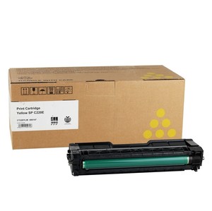 407643 TONER SPC220E YELLOW 406055 406768